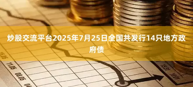 炒股交流平台2025年7月25日全国共发行14只地方政府债