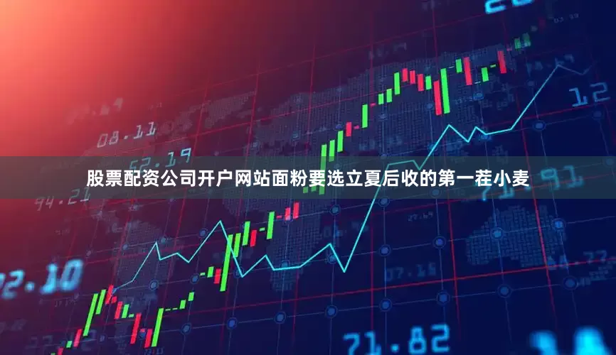 股票配资公司开户网站面粉要选立夏后收的第一茬小麦