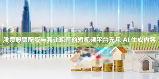 股票股票配资与其让现有的短视频平台充斥 AI 生成内容