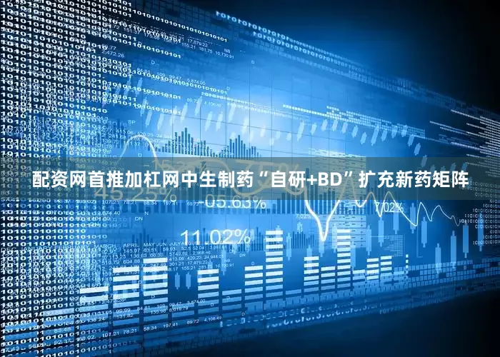 配资网首推加杠网中生制药“自研+BD”扩充新药矩阵